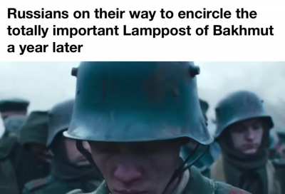 Lamppost of Bakhmut