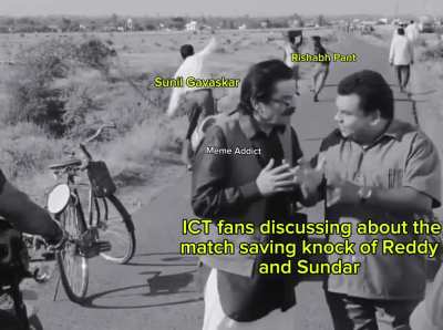 Just Sunil Gavaskar and Rishabh Pant