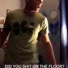 He suddenly realised he was wrong in the argument