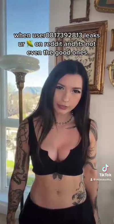 to all the rats leaking Mia’s content 