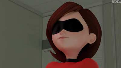 Elastigirl assjob
