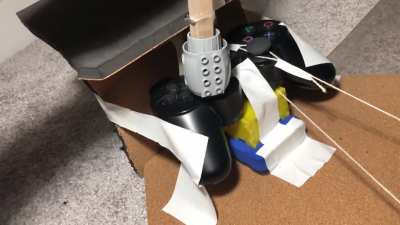 Thanks for all the attention yesterday on my redneck flight stick! Here’s a quick video of how it works. It’s a bit different today, I changed a few things, but it works pretty much the same