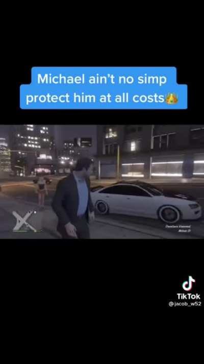 Right in the face!