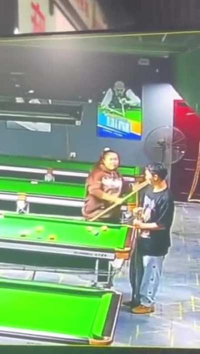 Pool mating ritual