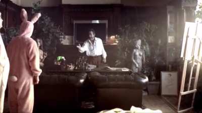 Hank and Mike (2008), R-Rated, Talia Russo (boobs, ass, and fully shaved pussy with visible labia). If anyone is interested, I have this sub for R-Rated movies with shaved pussy scenes