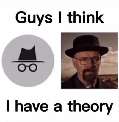 might be onto something here