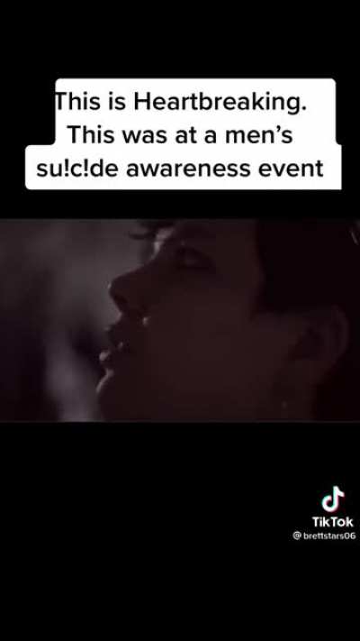 Idiots ruin suicide awareness event for men