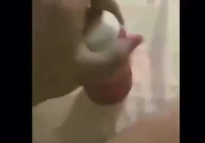 Me edging my Coca Cola espuma