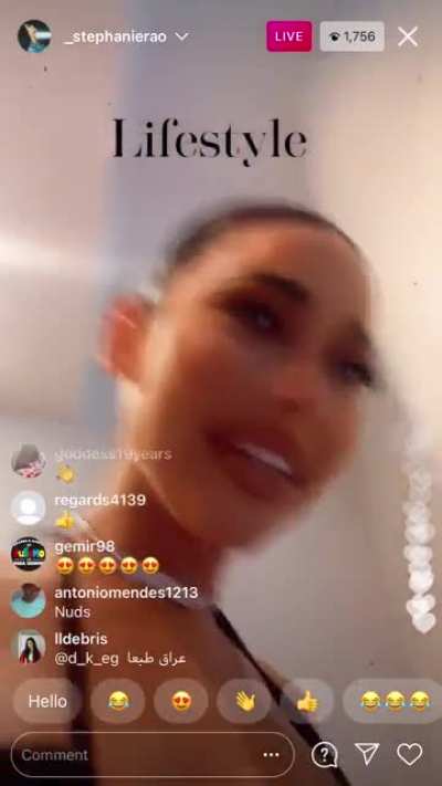 IG live photo shoot