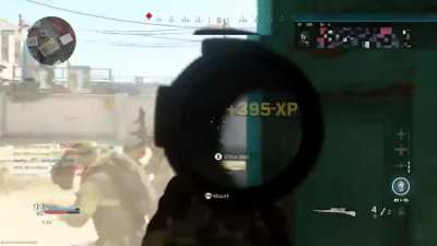 Unintentionally got a triple collateral headshot and wanted to share