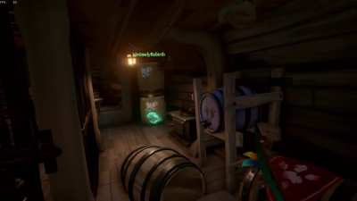 Our Captain has maxed stats in Barrel Disguise