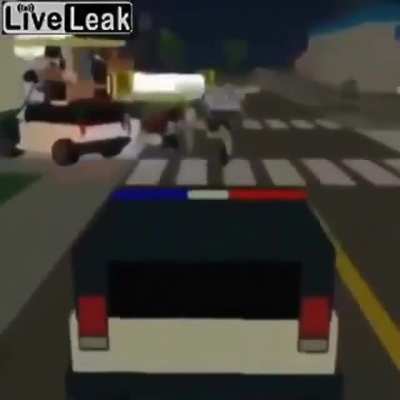 Dababy rides a cop car