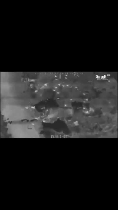 Saudi Apache hunt the Houthis in Saada, Yemen