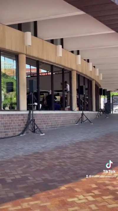 The Baltimore Symphony Orchestra mic’d up their orchestra so you could listen from the street!