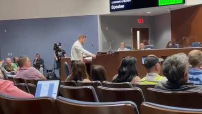 Homophobic MAGA preacher at Arlington, Texas city council meeting says 
