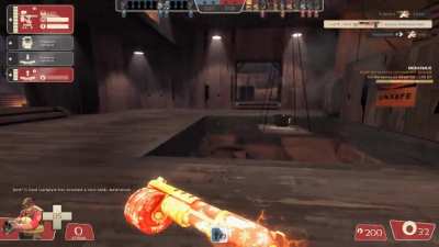 was playing tf2 and well...