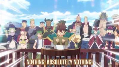 konosuba but i changed the script to a shitty chinese social credit meme : )