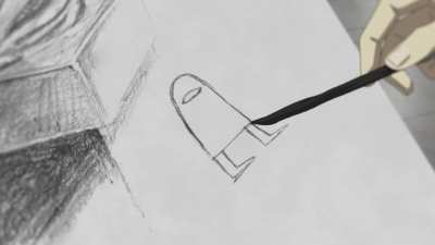 Yusuke drawing is kinda sus.....