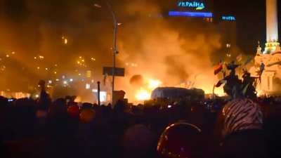 Today, on the day of the Ukrainian anthem, President Zelensky published a video showing Ukrainians singing their anthem in different conditions: on the frontline, in a bomb shelter, during the Revolution of Dignity as well as during the celebration of Ind