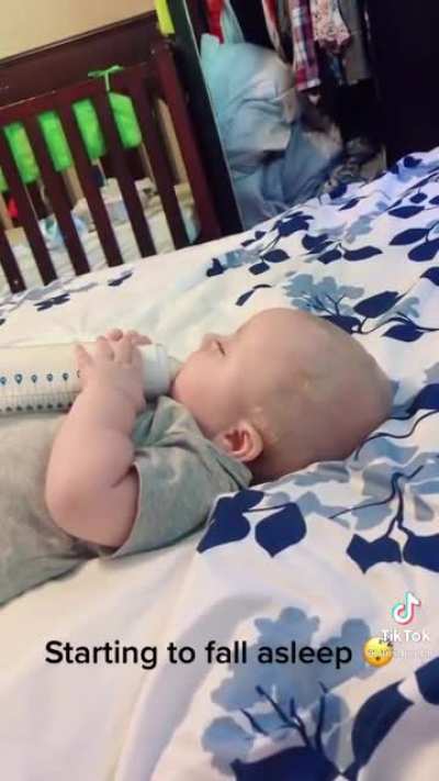 Starting to fall asleep