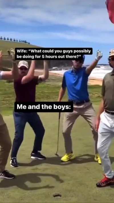 Average golfing