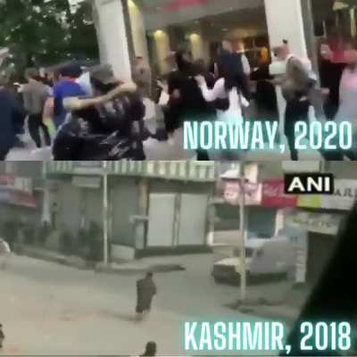 Peaceful Protests in Norway