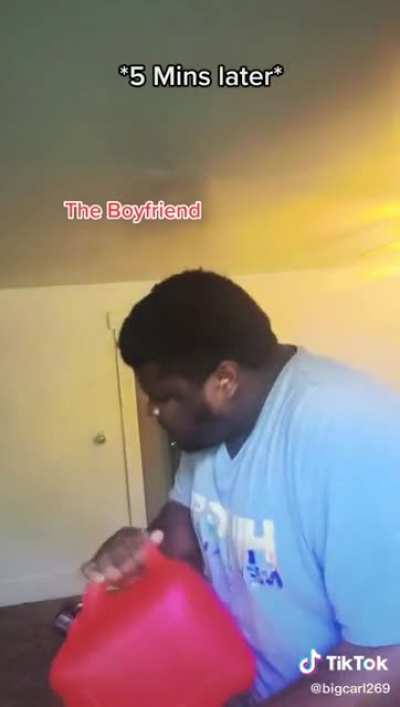 man going crazy