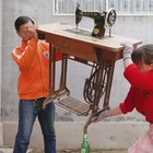 Sewing Table Balancing Act