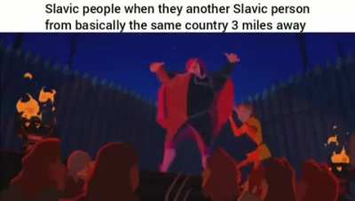 Slavs trying not to genocide each other for 5 seconds challange (impossible)