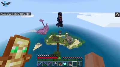 My first pixel art in Minecraft