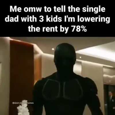 and increase rent for single mothers by an equal amount
