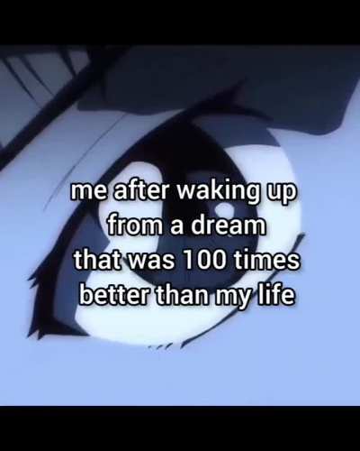 Imagine waking up!