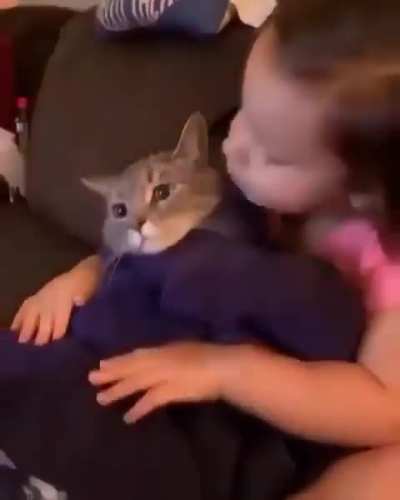He fell into loving hands