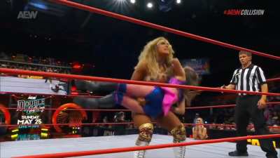 Tonight On AEW Collision: Megan Bayne vs Little Mean Kathleen & Kelly Madan