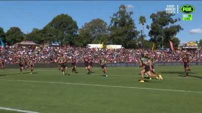 Josh Mansour gets told off by Grant Atkins