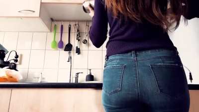 Love Watching Her Clean