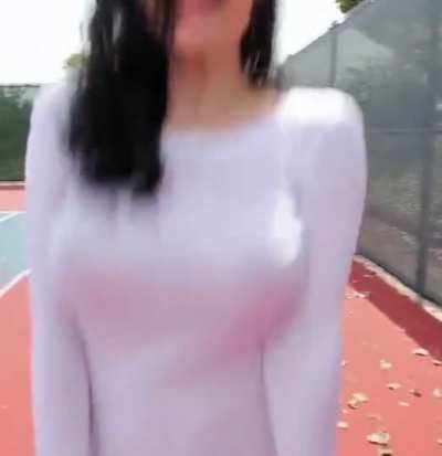 Katie Fey Braless
