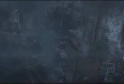 ua pov: Russian soldiers shoot grenade been dropped on them from Ukrainian drone