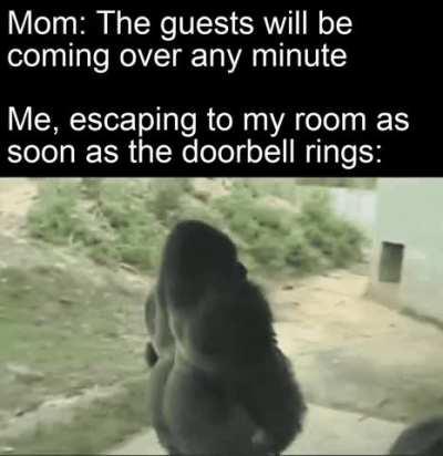 Gotta hide somewhere