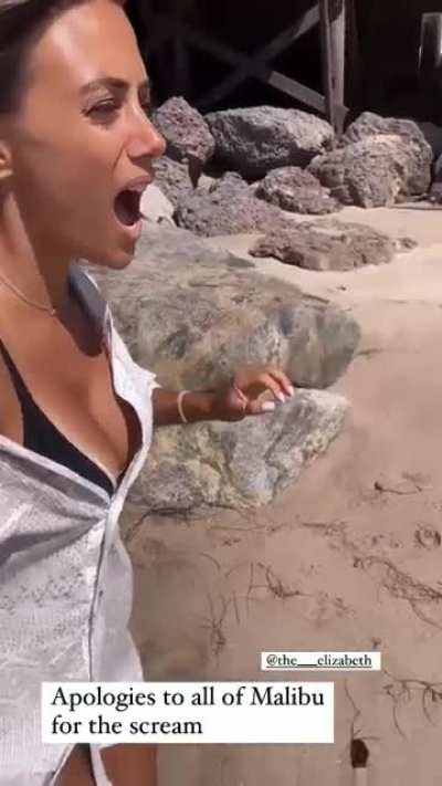 Black bikini.