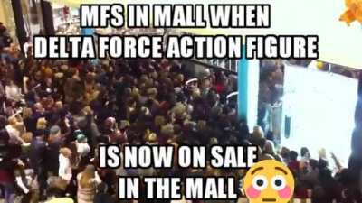 GET YOUR DELTA FORCE ACTION FIGURE BEFORE IT GETS SCALPED!!
