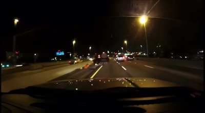 [USA] found this online and I’m curious what did they hit that caused their car to stop in that way?