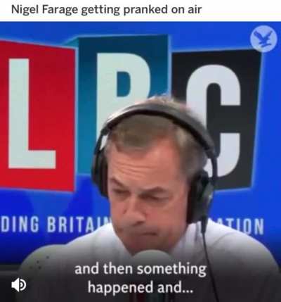 Nigel killed on air