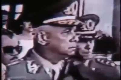 Torturador da Ditadura Militar do Brasil mandando prender repórter ao vivo
