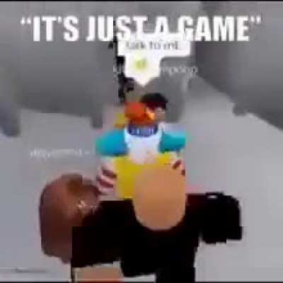 just a game...
