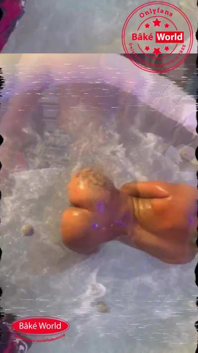 Wet booty bouncin n hi rise in the sky