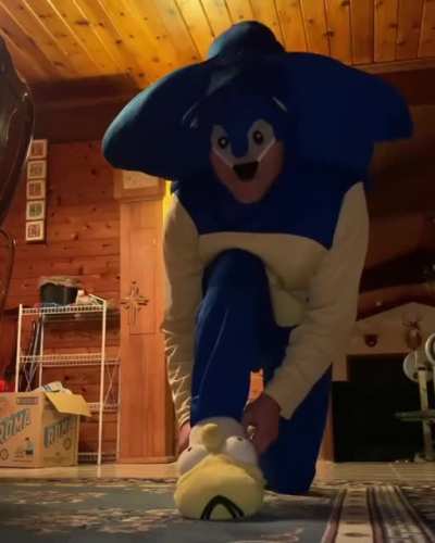 GOTTA GO FAST.