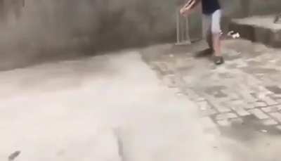 bateu bem