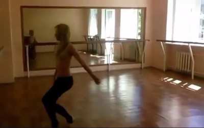 She danced beautifully