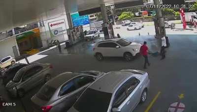 Worker Doing Maintenance Crushed by SUV